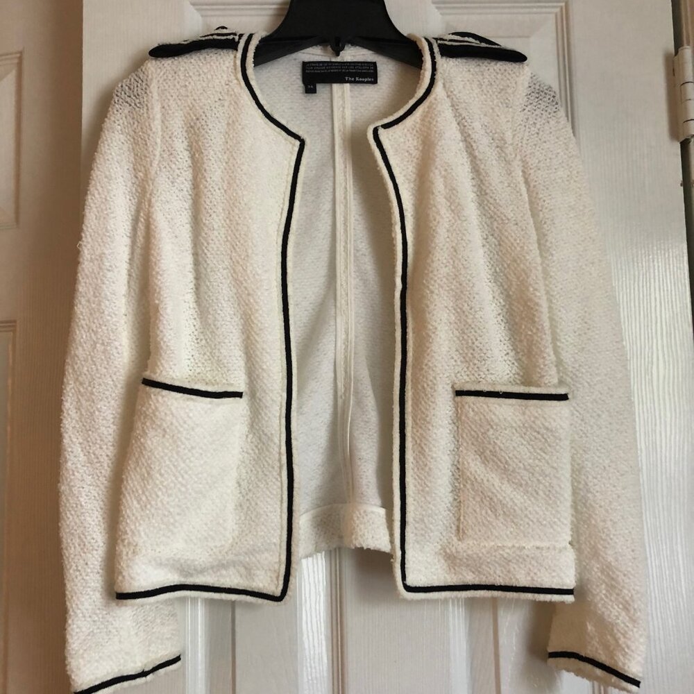 The Kooples Contrast Trim Chanel-Style Jacket